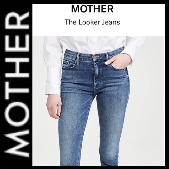 Mother The Looker Skinny in Clean Sweep - Picture 2 of 14